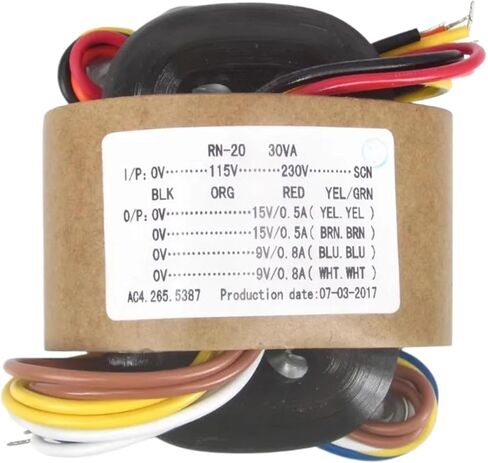 1 قطعة R Core 30 واط R20 230 فولت إلى 2X15 فولت 2X9 فولت النحاس مخصص درع Preamp فك سماعة DAC الصوت امدادات الطاقة (220 فولت 2X15 فولت 2X9 فولت) in Kuwait