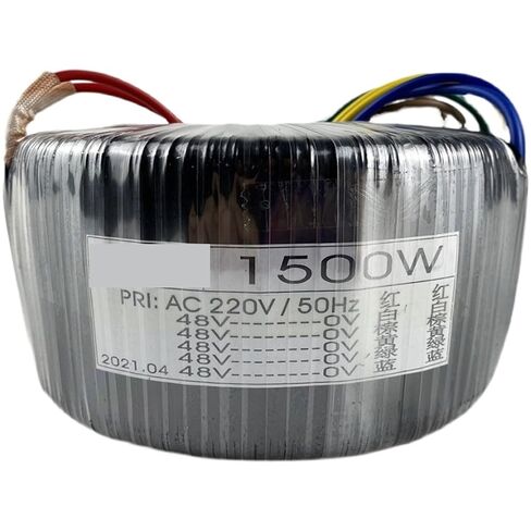 1pcs 1500W Transformer 48V Stepper Motor Pure Copper Power Supply Single-Phase Isolation Full Power in Kuwait