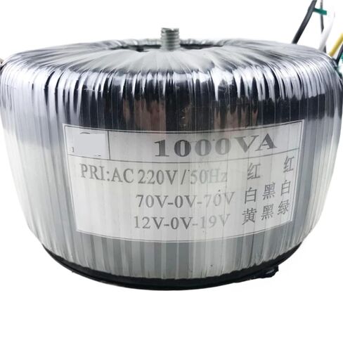 1pcs 1000W toroidal Transformer 220V to Dual 70V Single-Phase Isolated Power Amplifier Full Copper Accessories in Kuwait