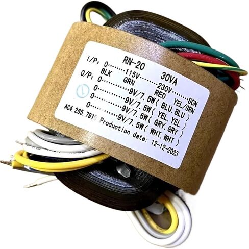 1 قطعة R Core 30 واط R20 9 فولت 230 فولت إلى 4X9 فولت نحاس مخصص درع قبل فك سماعة DAC مصدر طاقة الصوت (220 فولت 4X9 فولت) in Kuwait