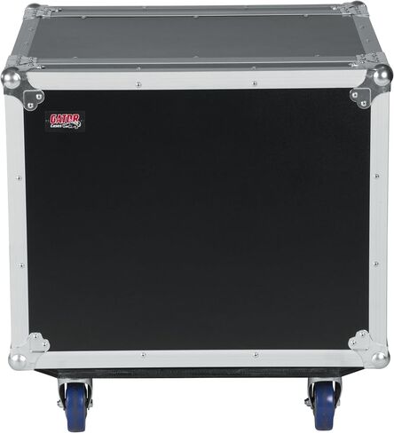 Gator Cases G-TOUR Road Ready Shock Rack Case with Heavy Duty Casters and Tour Grade Hardware; 17" Rackable Depth, 8U (G-TOUR SHK8 CAS) in Kuwait