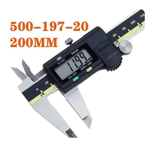 Digital Caliper 200mm 500-197-20 Vernier Calipers 8in Measuring Stainless Steel in Saudi Arabia
