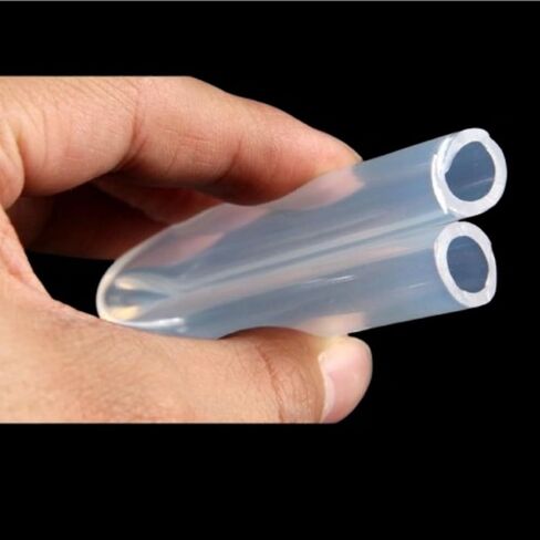 Clear Silicone Rubber Pipe, 1 Meter, ID 0.5-10mm Flexible Aquarium Hose, Soft Tube for Fluid Transfer and Water Use(5MM*8MM) in Saudi Arabia