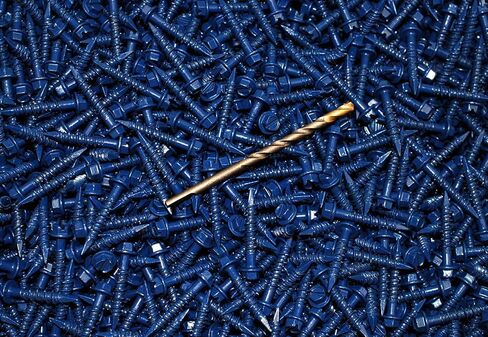 (500) Hex Washer Head 3/16 x 1-1/4 Concrete Masonry Screws Tapcon Anchor & Bit in Kuwait
