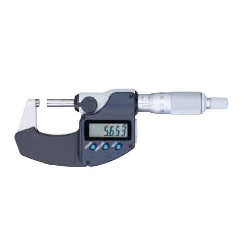 Digital Micrometer 293-340-30 Digital Micrometer Inch/Metric Ratchet Stop 0-1" (0-25.4mm) Range 0.00005" (0.001mm) Resolution for Measurement, Machining, etc in Kuwait