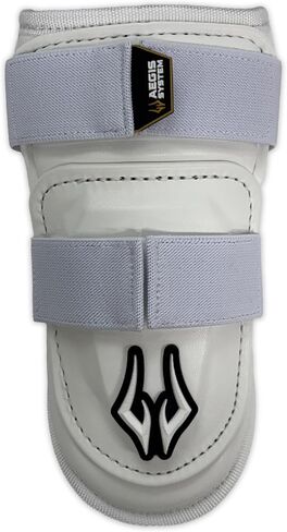 AEGIS Baseball Batter Elbow Guard، حزام مزدوج قابل للتعديل، مقاس واحد للبالغين، أبيض in Kuwait
