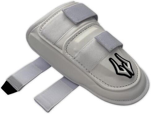 AEGIS Baseball Batter Elbow Guard، حزام مزدوج قابل للتعديل، مقاس واحد للبالغين، أبيض in Kuwait