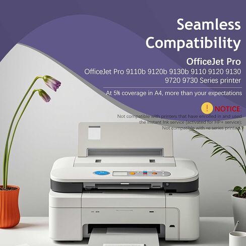 936E خراطيش حبر 936XL أسود ولون كومبو بديل متوافق مع HP 936 خراطيش الحبر لـ OfficeJet Pro 9125E 9135E 9110B 9730E 9128E 9130B (العائد العالي ، الأسود الأصفر MAGENTA) in Kuwait