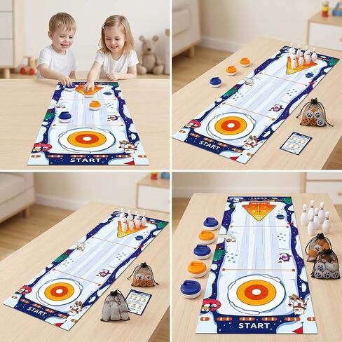 مجموعة ألعاب الطاولة، لعبة البولينج الداخلية، لعبة الشفلبورد المحمولة والألعاب الصغيرة، متعة in Kuwait