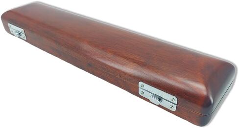 17 Hole Flute Case C Foot Flute Case Hard Light Wooden Box Durable & Protective (Leather) in Kuwait