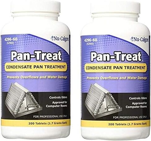 Nu-Calgon 4296-60 Pan-Treat Scum Tablets 2 JARS of 200 in Kuwait