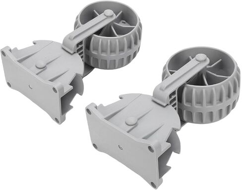 Srliya Inflatable Boat Launching Wheels, Engineering Plastic Locking Flip Up with 3 Adjustable Stages for Boat Trailer Trolly Under 250 lbs in Saudi Arabia