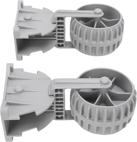 Srliya Inflatable Boat Launching Wheels, Engineering Plastic Locking Flip Up with 3 Adjustable Stages for Boat Trailer Trolly Under 250 lbs in Saudi Arabia