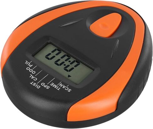 كمبيوتر دراجة تمارين LCD مزود بتتبع النبض، وشاشة عداد السرعة للدراجات الثابتة الداخلية، يظهر السعرات الحرارية والمسافة الزمنية والسرعة بالأميال، وحدة تحكم سوداء سهلة التركيب in Kuwait