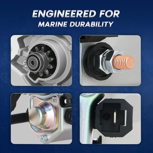 استبدال محرك القارب الهوائي لـ Continental Lycoming 2.0kW 12V 11-Tooth Denso OSGR, 028401-4660 19093N S6603S UD102521S in Kuwait