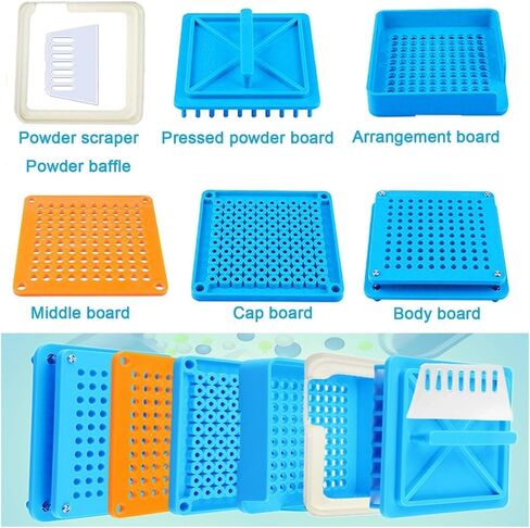 Manual Exercise Board Filling Tray Lab Aid Kit - Durable ABS Construction for Efficient Lab Work in Kuwait