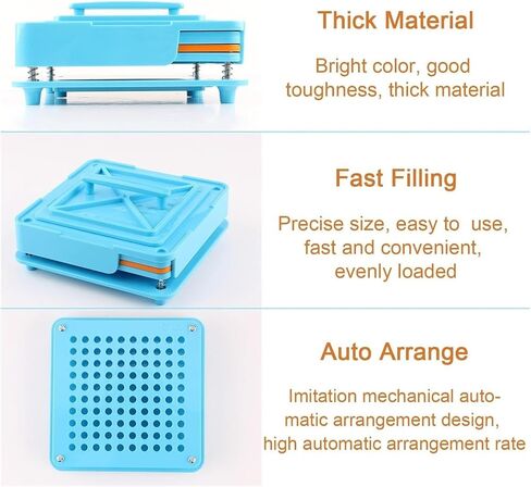 Manual Exercise Board Filling Tray Lab Aid Kit - Durable ABS Construction for Efficient Lab Work in Kuwait