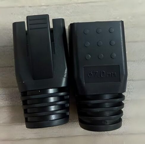أحذية Syston Black PVC الإغاثة 10 عبوات، قطر الفتحة 7.00 مم in Kuwait