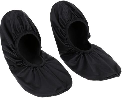 Bowling Shoe Covers Waterproof Non Slip Boot Protector Reusable Nylon Overshoes Washable Elastic Closure Suitable for Meeting Room in Kuwait