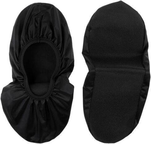 Bowling Shoe Covers Waterproof Non Slip Boot Protector Reusable Nylon Overshoes Washable Elastic Closure Suitable for Meeting Room in Kuwait