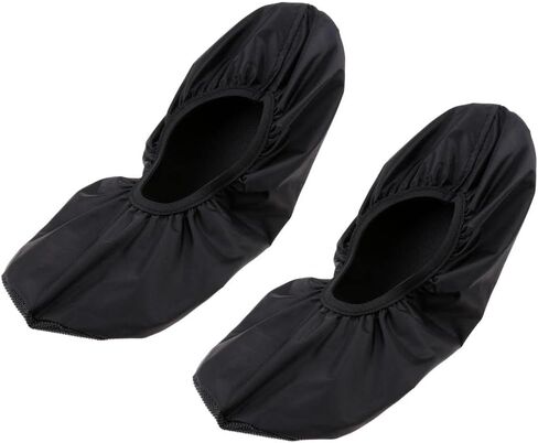 Bowling Shoe Covers Waterproof Non Slip Boot Protector Reusable Nylon Overshoes Washable Elastic Closure Suitable for Meeting Room in Kuwait