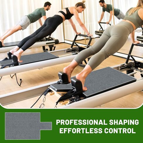Pilates Towels Pilates Reformer Mat Towel, Portable Exercise Sweat Absorbing Pilates Mat, Pilates Reformer Mat Cover, Non-Slip Reformer Accessory for Yoga and Fitness Enthusiasts in Kuwait