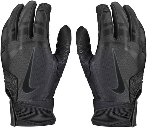 Nike Alpha Huarache Edge Batting Gloves - Black - 1 Pair - XXL in Kuwait