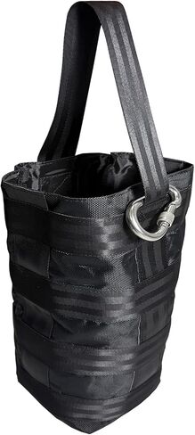 حقيبة رافعة سلسلة لرافعة يدوية 2 طن، حقيبة تخزين سلسلة من قماش أكسفورد الأسود شديدة التحمل 1680D مع فتحة تصريف، حاوية سلسلة رفع ذات سعة كبيرة للاستخدام الصناعي في الهواء الطلق (أسود متوسط) in Kuwait