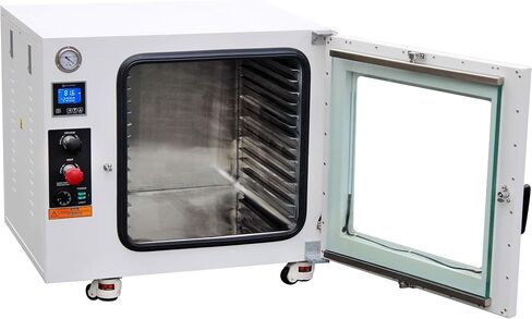 Across International 250C 14 Shelf Max 5 Cu Ft 5 Sided Heating Vacuum Oven UL Certified with 2 years warranty in Kuwait