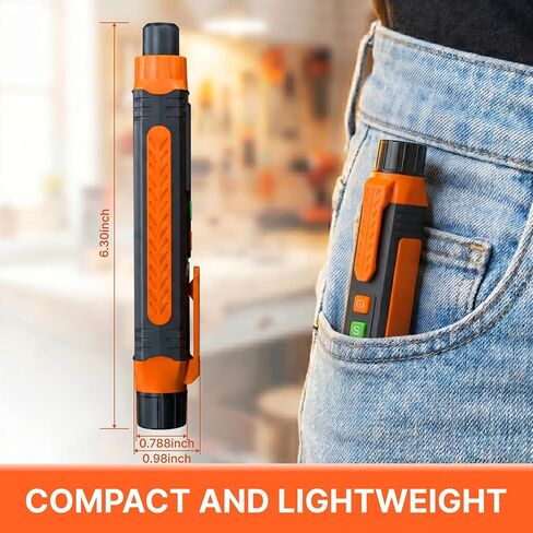Professional Gas Leak Detector, Portable, Black and Orange, Handheld | pocket mini pen style in Kuwait
