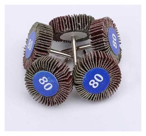 5Pcs Sandpaper Sanding Flap Polishing Wheels Sanding Disc Set Shutter Polishing Wheel for Accessories Rotary Power Tools in Kuwait