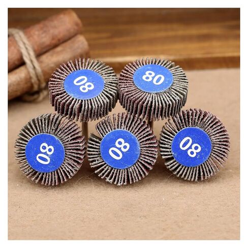 5Pcs Sandpaper Sanding Flap Polishing Wheels Sanding Disc Set Shutter Polishing Wheel for Accessories Rotary Power Tools in Kuwait
