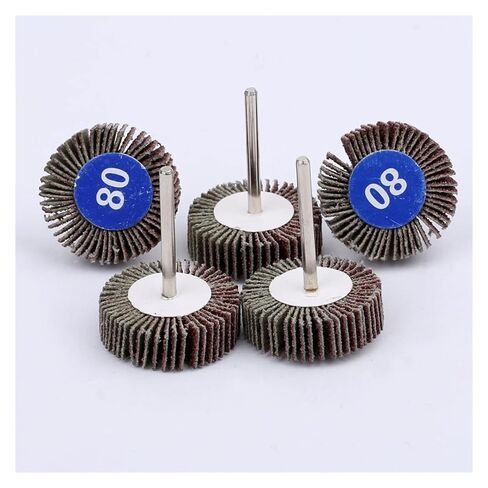 5Pcs Sandpaper Sanding Flap Polishing Wheels Sanding Disc Set Shutter Polishing Wheel for Accessories Rotary Power Tools in Kuwait