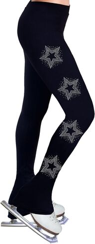 سروال تمارين التزلج على الجليد من NY2 SPORTSWEAR مع أحجار الراين R137 - مقاسات البالغين in Kuwait
