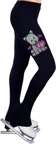 سروال تمارين التزلج على الجليد من NY2 SPORTSWEAR مع أحجار الراين R286 - مقاسات البالغين in Kuwait