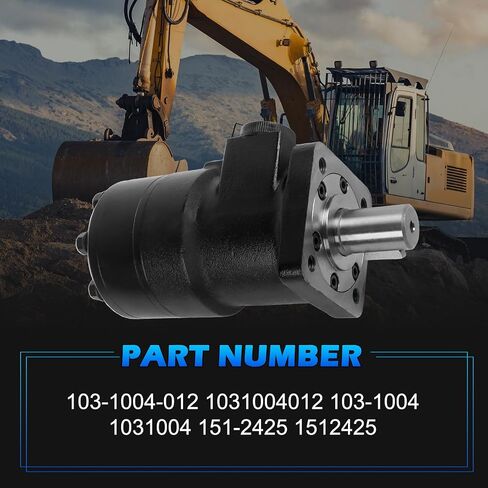103-1004-012 | 103-1004 Hydraulic Motor | Direct Replacement for Eaton Char-Lynn S Series | Cast Iron High Torque | Displacement 160cc/r | Maximum Pressure 138BAR | 4-Hole Flange | in Kuwait