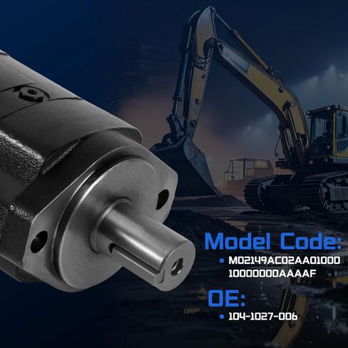 104-1027-006 Hydraulic Motor Replacement for Eaton Char-Lynn 2000 Series, 14.91 cu in/rev Displacement High Torque Low Speed Orbital Motor for Construction Agricultural Mining Equipment in Kuwait