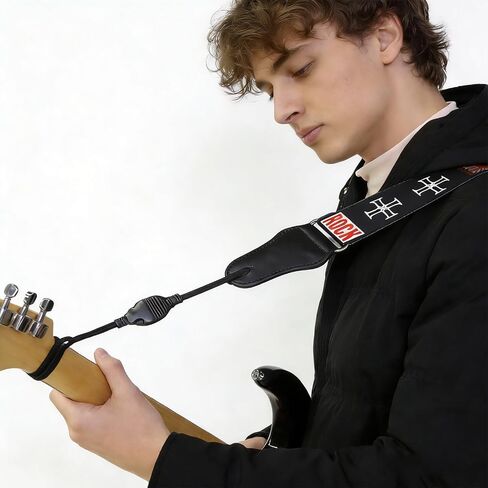MUSO Guitar Strap Lock/Strap Button Black Acoustic Guitar Quick - Release Lock - Guitar Strap Lock,quick detach mechanism (Lock Only) in Kuwait