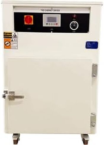 TECHTONGDA Plastic Granule Dryer 99.2lbs Hot Air Circulation Plastic Particle Cabinet Dryer 5-Tier with PID Temp Control for PP/PE/ABS/PC, for Injection Molding/3D Printing Consumable 220V 3PH in Kuwait