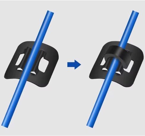 7 ألوان MTB دليل كابل الدراجة كابل الفرامل كابل التحول Derailleur كابل قاعدة دليل كليب تركيب خط أنبوب الإسكان دائم سبيكة 2 مجموعات كل أسود أحمر الذهب الفضة الأزرق الأخضر الأرجواني 14 مجموعات in Kuwait