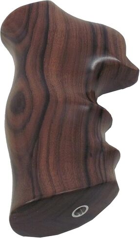 Hogue Wooden Smooth Grip with Finger Grooves for GP100/Super Redhawk, Pau Ferro - 80300 in Saudi Arabia