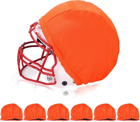 Football Helmet Covers Scrimmage Caps-Perfect for Football, Hockey, and Lacrosse Practice Sessions.The Fabric is Elastic& Bright Colors for Team Identification in Kuwait