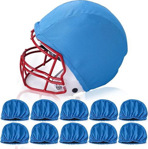 Football Helmet Covers Scrimmage Caps-Perfect for Football, Hockey, and Lacrosse Practice Sessions.The Fabric is Elastic& Bright Colors for Team Identification in Kuwait