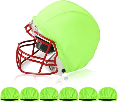 Football Helmet Covers Scrimmage Caps-Perfect for Football, Hockey, and Lacrosse Practice Sessions.The Fabric is Elastic& Bright Colors for Team Identification in Kuwait