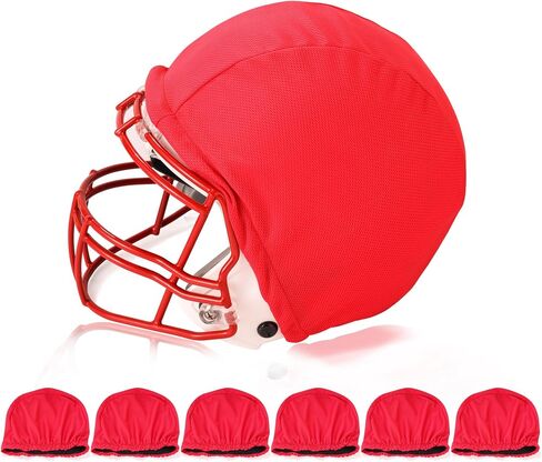 Football Helmet Covers Scrimmage Caps-Perfect for Football, Hockey, and Lacrosse Practice Sessions.The Fabric is Elastic& Bright Colors for Team Identification in Kuwait