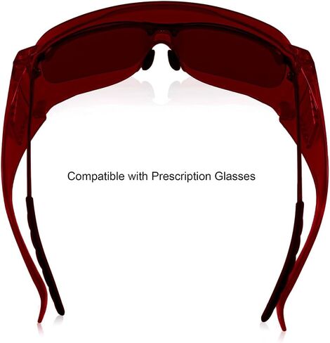 ABSORBER OD 4+ 190nm-540nm Wavelength Laser Safety Glasses for Hair Removal Laser Treatment Eye Protection Goggles for Typical 405nm, 450nm, 520nm, 532nm Laser Light in Kuwait