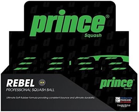 Prince Rebel (DYD) Squash Ball BOX (12-Balls) in Kuwait