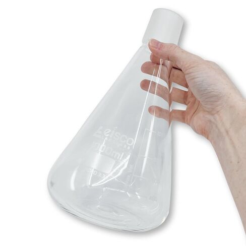 Eisco Labs - Spare Flask 1000mL for Filtration Assembly - Borosilicate Glass - 1000mL Filtration Systems Compatible - Durable & Chemical Resistant Replacement Flask for Vacuum Filtration in Kuwait