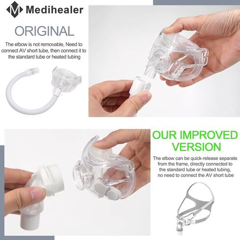 مجموعة إطار بديلة من Medihealer متوافقة مع Amara View، مجموعة إطارات كاملة كاملة لـ AV، تصميم محسن ومواد مطورة، قيمة رائعة مقدمة in Kuwait