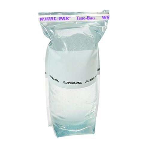 Nasco Whirl-Pak B01403WA Standard Thio Bag, 230 mm Length x 115 mm Width x 0.076 mm Thickness, 300 mL Capacity (Pack of 100) in Kuwait